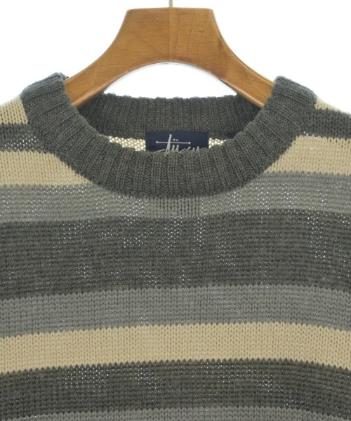 STUSSY（ステューシー）ニット・セーター グレー サイズ:M メンズ/2200664012045