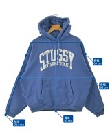 STUSSY（ステューシー）パーカー 青 サイズ:M メンズ/2200664359034