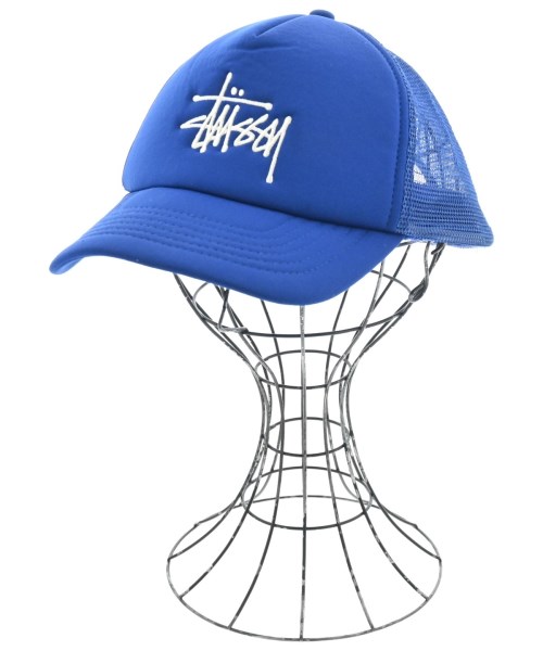STUSSY(ステューシー)キャップ 青 サイズ:-/2200665304071