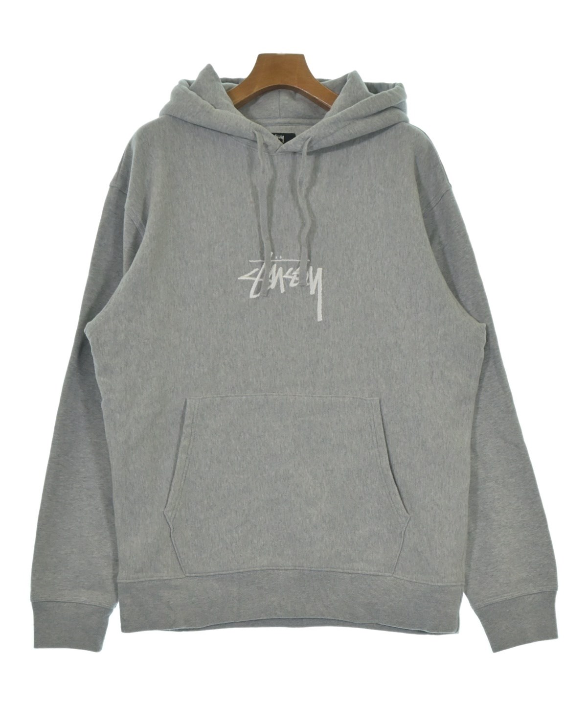Stussy グレー パーカー Lサイズ STUSSY（ステューシー）パーカー グレー サイズ:L メンズ