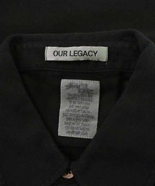 STUSSY（ステューシー）カジュアルシャツ 黒 サイズ:XL メンズ/2200664182229