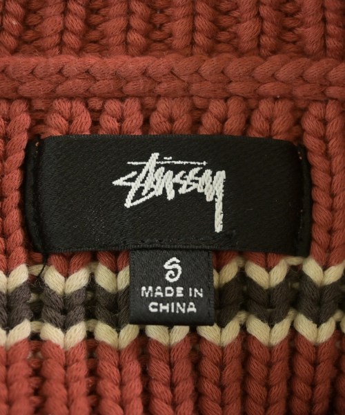 STUSSY（ステューシー）ニット・セーター 赤 サイズ:S メンズ/2200665798016