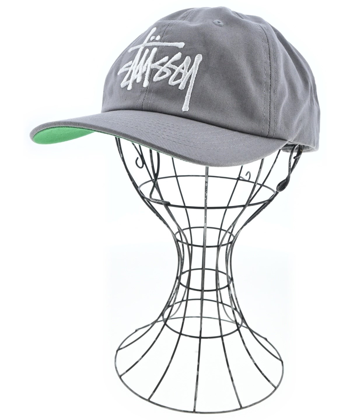STUSSY（ステューシー）キャップ グレー サイズ:- メンズ