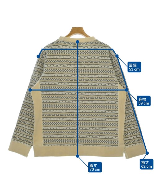 STUSSY（ステューシー）スウェット ベージュ サイズ:L メンズ/2200666867018