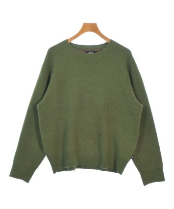 STUSSY（ステューシー）ニット・セーター 緑 サイズ:M メンズ