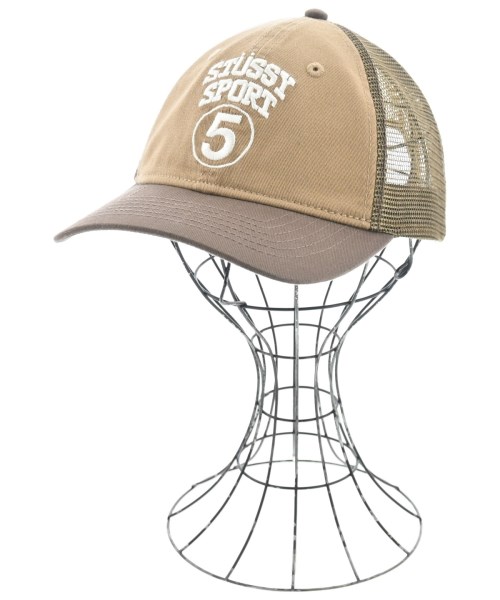 STUSSY(ステューシー)キャップ 茶 サイズ:-/2200667391024