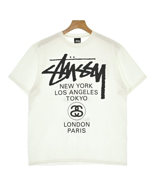 STUSSY(ステューシー)Tシャツ・カットソー 白 サイズ:M/2200667703056