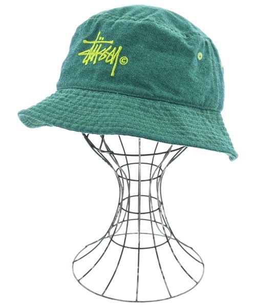 STUSSY(ステューシー)ハット 緑 サイズ:-/2200668225700