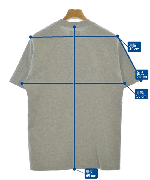 STUSSY（ステューシー）Tシャツ・カットソー グレー サイズ:M メンズ/2200668430098