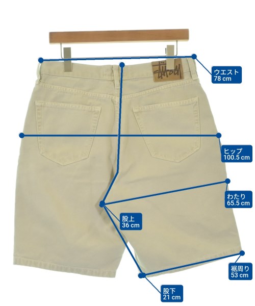 STUSSY（ステューシー）ショートパンツ グレー サイズ:30(M位) メンズ/2200668430326