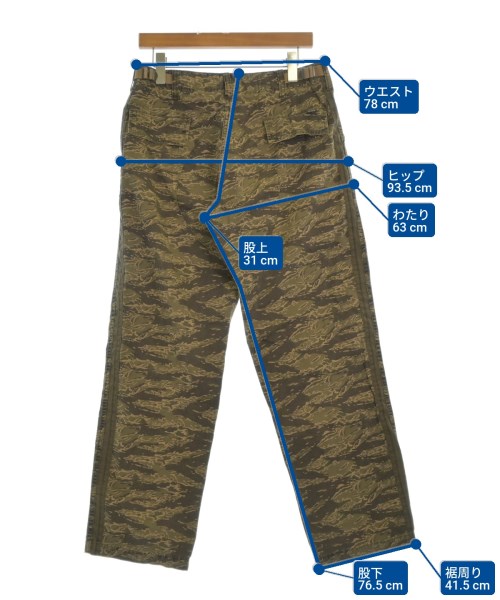 STUSSY（ステューシー）その他 カーキ サイズ:30(M位) メンズ/2200668475037