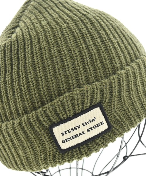 STUSSY（ステューシー）ニットキャップ・ビーニー カーキ サイズ:- メンズ/2200668834063