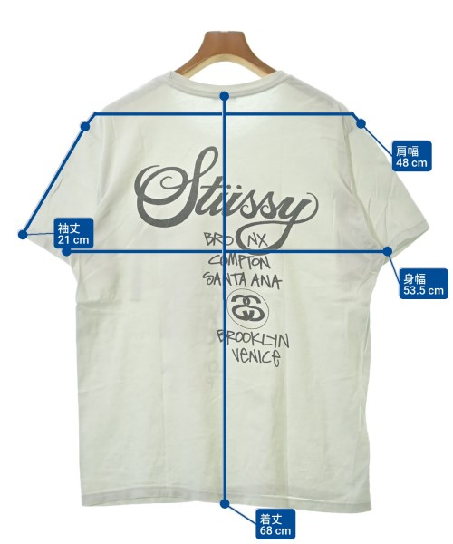 STUSSY（ステューシー）Tシャツ・カットソー グレー サイズ:M メンズ/2200669095203