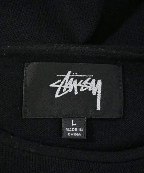 STUSSY（ステューシー）ニット・セーター 黒 サイズ:L メンズ/2200669611052