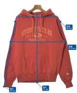 STUSSY（ステューシー）パーカー 赤 サイズ:XL メンズ/2200670752089