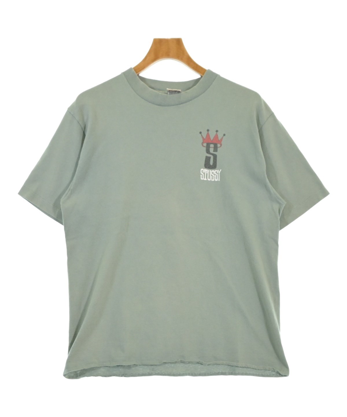 STUSSY(ステューシー)Tシャツ・カットソー 緑 サイズ:L メンズ STUSSY(ステューシー)Tシャツ・カットソー 緑 サイズ:L メンズ