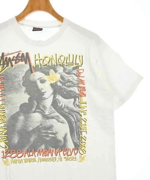 STUSSY（ステューシー）Tシャツ・カットソー 白 サイズ:M メンズ/2200670832040