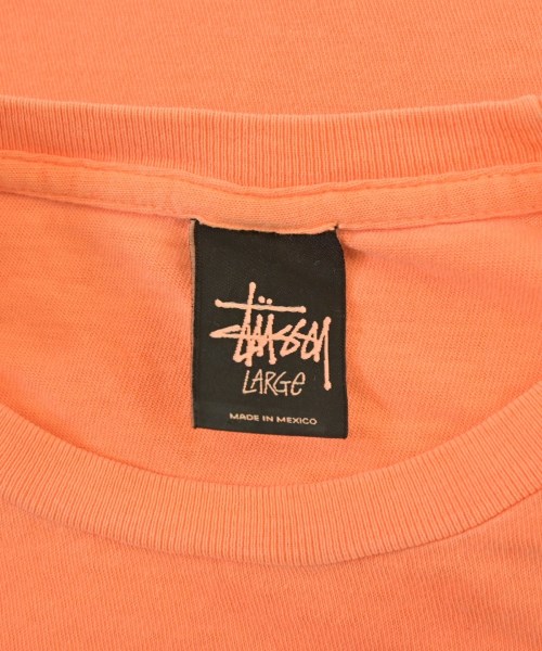 STUSSY（ステューシー）Tシャツ・カットソー オレンジ サイズ:L メンズ/2200670832071
