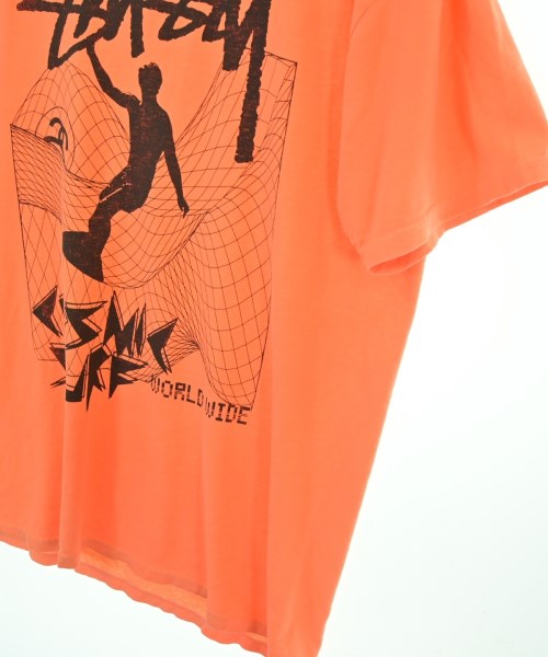 STUSSY（ステューシー）Tシャツ・カットソー オレンジ サイズ:L メンズ/2200670832071