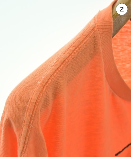 STUSSY（ステューシー）Tシャツ・カットソー オレンジ サイズ:L メンズ/2200670832071