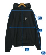 STUSSY（ステューシー）パーカー 黒 サイズ:XL メンズ/2200670998210