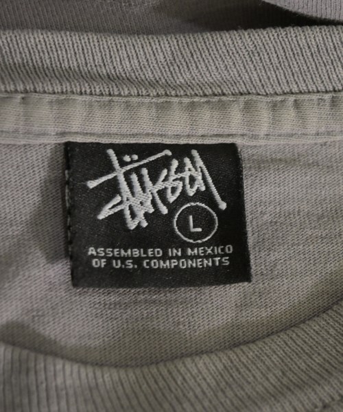 STUSSY（ステューシー）Tシャツ・カットソー グレー サイズ:L メンズ/2200672049019