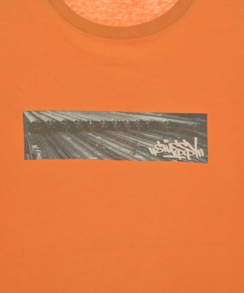 STUSSY（ステューシー）Tシャツ・カットソー オレンジ サイズ:L メンズ/2200672124013