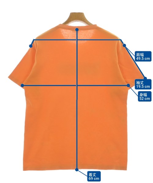 STUSSY（ステューシー）Tシャツ・カットソー オレンジ サイズ:L メンズ/2200672124013