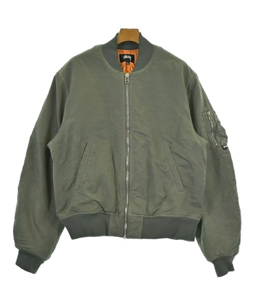 STUSSY(ステューシー)ミリタリーブルゾン グレー サイズ:L/2200672254017