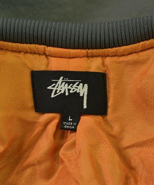 STUSSY（ステューシー）ミリタリーブルゾン グレー サイズ:L メンズ/2200672254017