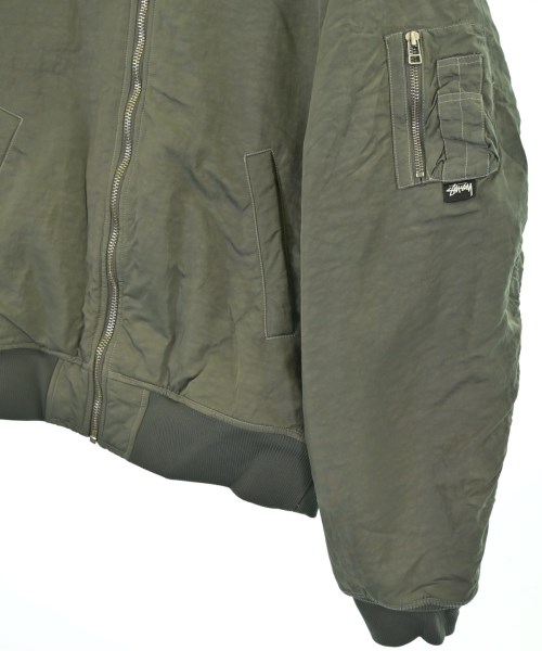 STUSSY（ステューシー）ミリタリーブルゾン グレー サイズ:L メンズ/2200672254017