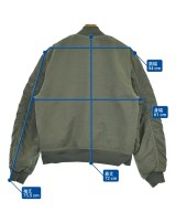 STUSSY（ステューシー）ミリタリーブルゾン グレー サイズ:L メンズ/2200672254017