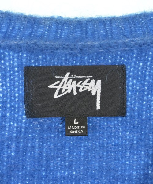 STUSSY（ステューシー）ニット・セーター 青 サイズ:L メンズ/2200729453011