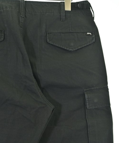 STUSSY（ステューシー）カーゴパンツ 黒 サイズ:30(M位) メンズ/2200726253089