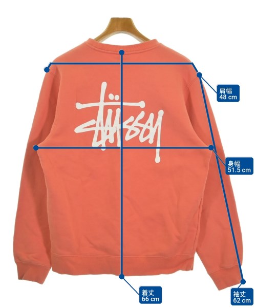 STUSSY（ステューシー）スウェット オレンジ サイズ:S メンズ/2200730219033