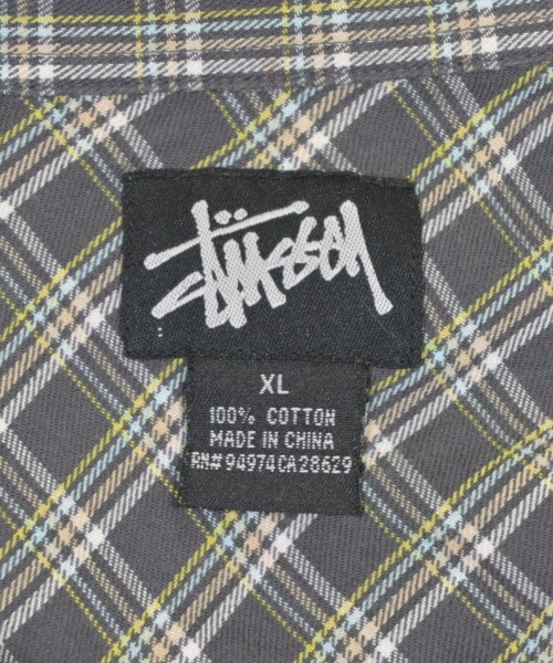 STUSSY（ステューシー）カジュアルシャツ グレー サイズ:XL メンズ/2200731418022