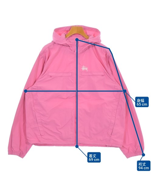 STUSSY（ステューシー）ブルゾン ピンク サイズ:M メンズ/2200731494033