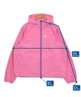 STUSSY（ステューシー）ブルゾン ピンク サイズ:M メンズ/2200731494033