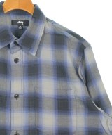 STUSSY（ステューシー）カジュアルシャツ 青 サイズ:M メンズ/2200731494095