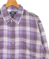 STUSSY（ステューシー）カジュアルシャツ 紫 サイズ:XL メンズ/2200731494101