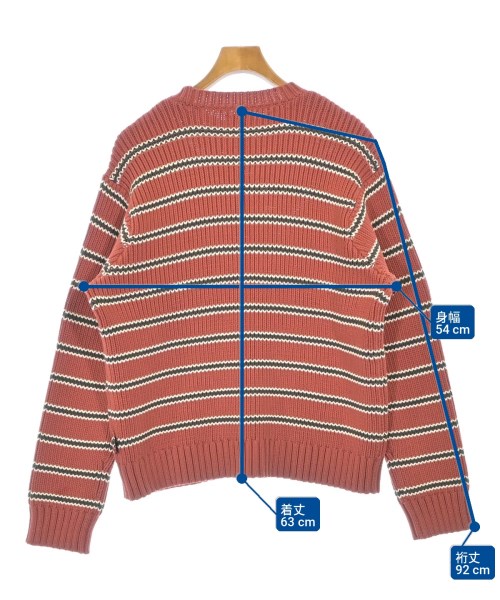 STUSSY（ステューシー）ニット・セーター オレンジ サイズ:S メンズ/2200731494125
