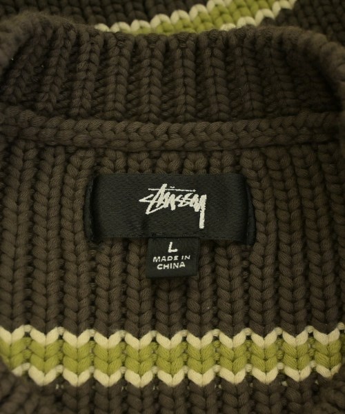 STUSSY（ステューシー）ニット・セーター 茶 サイズ:L メンズ/2200731494132
