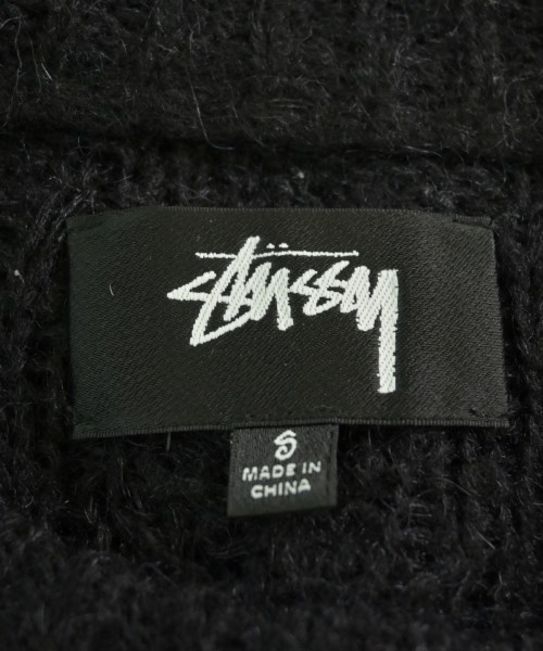 STUSSY（ステューシー）ニット・セーター 黒 サイズ:S メンズ/2200731494156