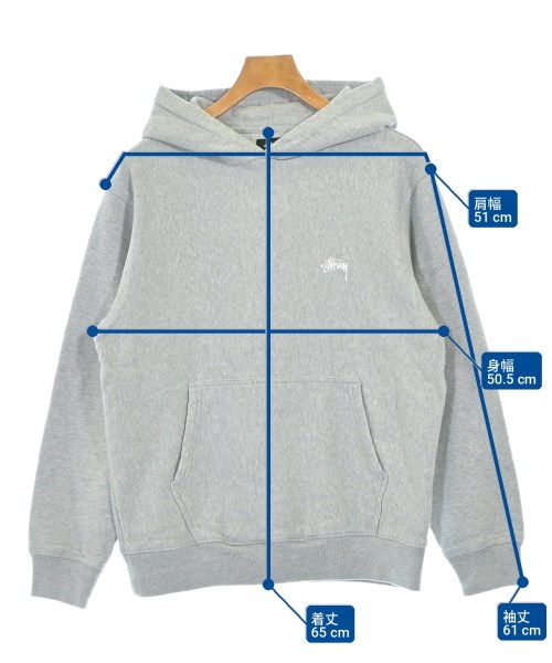 STUSSY（ステューシー）パーカー グレー サイズ:M メンズ/2200731494224