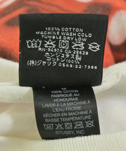 STUSSY（ステューシー）Tシャツ・カットソー 白 サイズ:M メンズ/2200731494361