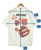 STUSSY（ステューシー）Tシャツ・カットソー 白 サイズ:M メンズ/2200731494361