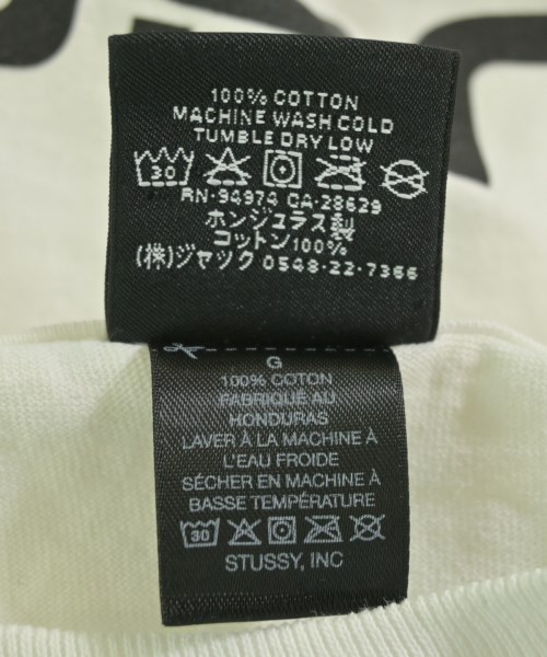 STUSSY（ステューシー）Tシャツ・カットソー 白 サイズ:L メンズ/2200731494392