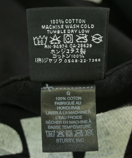 STUSSY（ステューシー）Tシャツ・カットソー 黒 サイズ:L メンズ/2200731494439