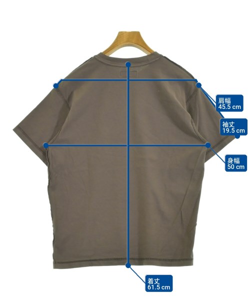 STUSSY（ステューシー）Tシャツ・カットソー 茶 サイズ:XS メンズ/2200731494446