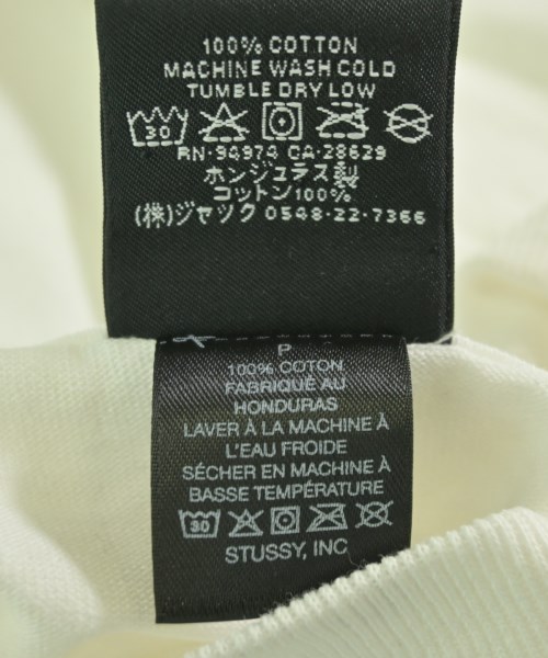 STUSSY（ステューシー）Tシャツ・カットソー 白 サイズ:S メンズ/2200731494477